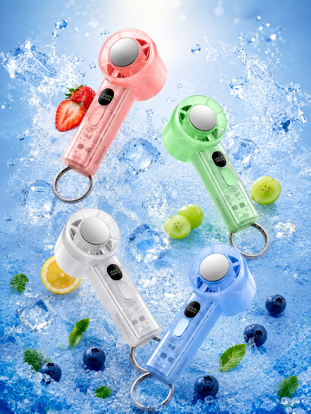Yoobao F5i Ice-Cooling Handheld Fan