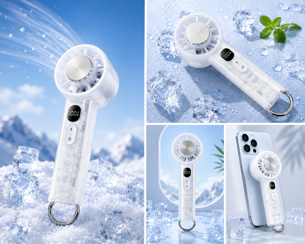 Yoobao F5i Ice-Cooling Handheld Fan