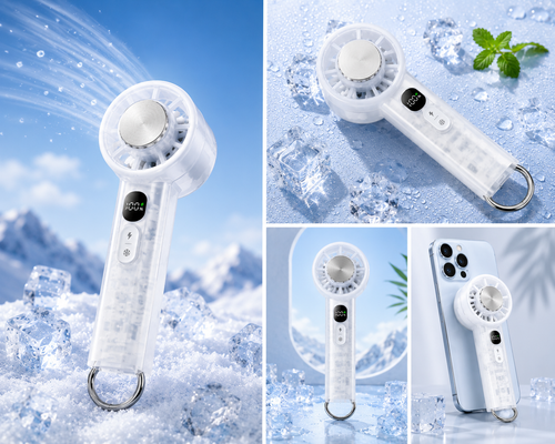 Yoobao F5i Ice-Cooling Handheld Fan